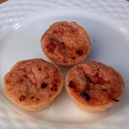 Mini Quiche de Calabresa