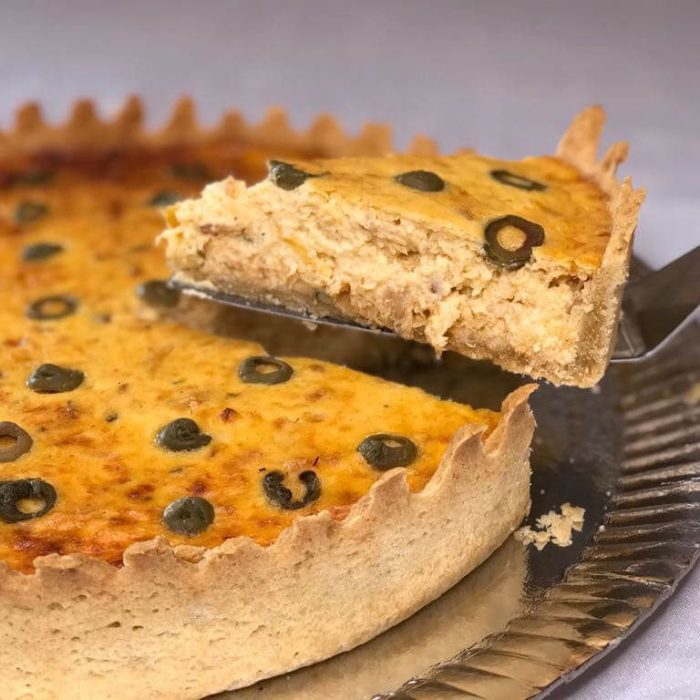 Quiche de Alho Poró