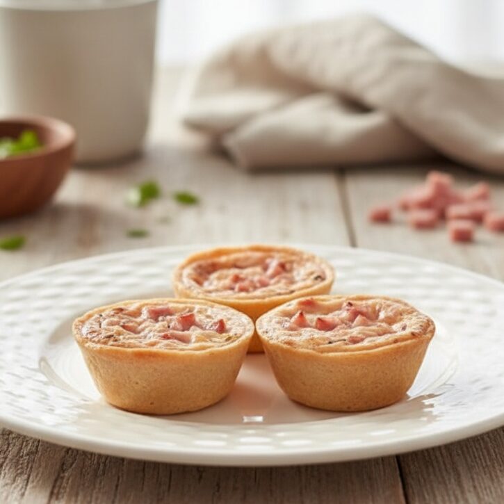 MIni quiche de presunto