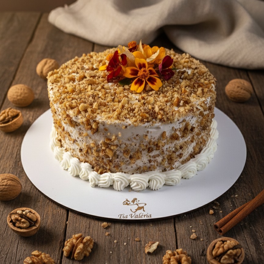 Torta de Nozes Diet